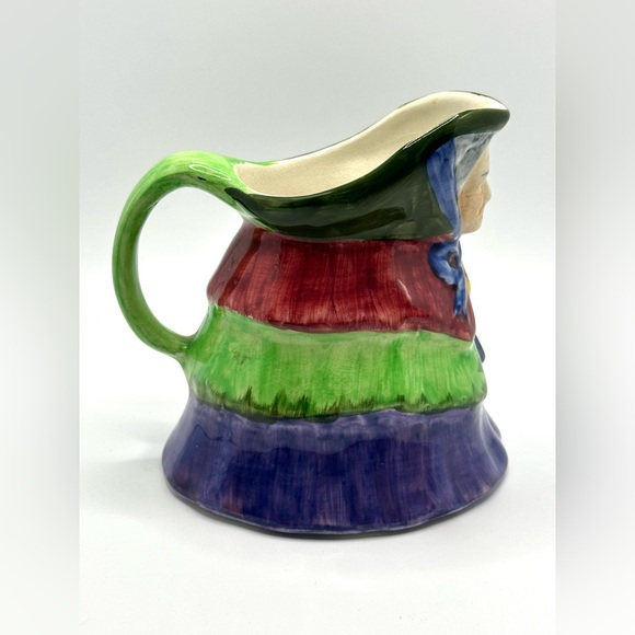 1930s Handpainted Vintage Toby Mug Creamer-Made in England - Picture 4 of 8